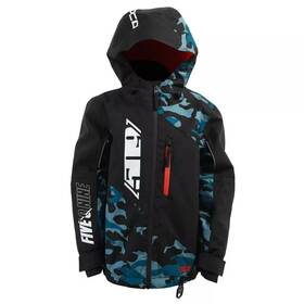 509 843614183499 Youth Rocco Snowmobile Jacket Waterproof Insulated Sharkskin Camo Size 12