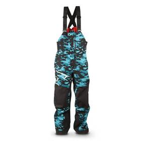 F03000202-140-203 509 Open Box Mens Evolve Snowmobile Bib Shell Sharkskin Camo Size Large