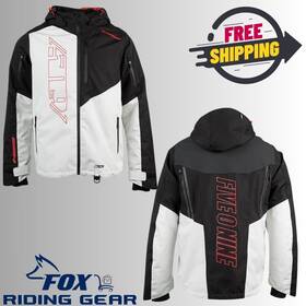 F03001101-160-102 509 Open Box - R-200 Insulated Snowmobile Jacket Racing Red 2x-large