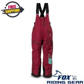 F03002500-120-101 509 Open Box - Insulated Bib Range Maroon Women Small