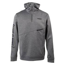 F09000801-150-002 509 Open Box Mens Sector Quarter-zip Snowmobile Hoodie Charcoal Heather - Xl
