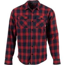 F09005600-150-101 509 Open Box Mens Basecamp Snowmobile Flannel Shirt Red And Navy - Xl