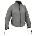512731 Firstgear First Gear Warm And Safe Womens Grey Heated Jacket