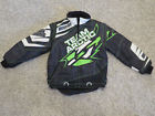 5231-153 Arctic Cat Youth Team Snowmobile Jacket Green Black Size