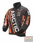 5250-66 Exclusive Orange Arctic Fabric Team Cat Youth Black Jacket