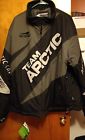 5271-498 Arctic Cat New Snowmobile Mens Team Jacket Gray Black Xxl