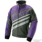 5281-14 Arctic Cat Womens Winter Coat Team Jacket Purple Gray