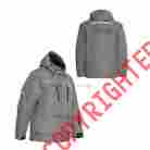 601131 Kimpex Ckx Snowmobile Instinct Winter Jacket Men Snow Coat Xsmall Grey Primaloft