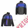 601532 Kimpex Ckx Snowmobile Trail Jacket Men Black Blue Small Winter Coat 779422868337