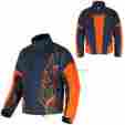621921 Kimpex Ckx Snowmobile Rush Jacket Men Navy Blue Orange Xsmall Snow Winter Coat Adult 779423135902