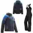 623353 Kimpex Ckx Snowmobile Mist Jacket Suit Women Navy Blue Medium Bib Pants Winter Snow 779423134172