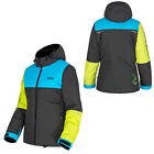 624063 Kimpex Ckx Snowmobile Flurry Jacket Women Charcoal Blue 779423368263