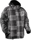 70-0656 Castle Mens Surge Se Snowmobile Jacket Gray Black Lrg Free