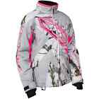 70-029 71-029 Castle X Womens Launch G3 Snowmobile Jacket Realtree Ap Snow Pink