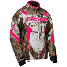 71-152x Castle Bolt Realtree Hot Pink Womens Winter Snowmobile Jacket