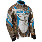 71-155x Castle Bolt Realtree Reflex Blue Womens Winter Snowmobile Jacket