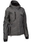 71-184 Castle Racing Womens Powder Snowmobile Snow Jacket Heather Gray Sz