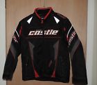 72-571x Castle Bolt Red Youth Boys Winter Snowmobile Jacket Size