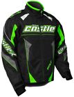 72-5741 Castle Racewear Bolt Youth Boys Snowmobile Jacket Green 008061113073