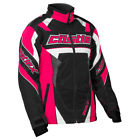 72-592x Castle Bolt Hot Pink Youth Girls Winter Snowmobile Jacket