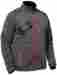 78-1012 Fusion Castle Mens Grey Red Snowmobile Mid-layer Jacket Snow Snowcross