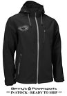 78-306 Castle Mens Barrier Jacket Black Stretch Soft Shell Coat