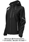 78-407 Castle Womens Barrier Jacket Black Stretch Soft Shell Coat