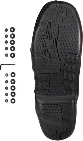 25sut7s-10-06 Alpinestars Tech-7s Sole Black Sz 06