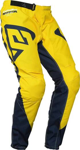 445018 Answer Open Box Youth Syncron Pro Glow Dirt Bike Pants Yellow/midnight/white -28