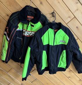 Arctic Cat 4251-006 Vintage Team Snowmobile Jacket 3-in-1 Mens Xl Full Zip With Liner