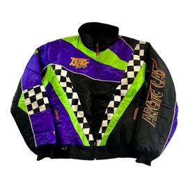 4961-045 Arctic Cat Mens 90s Vintage Team Racing Snowmobile 3-in-1 Coat Jacket Large Tall