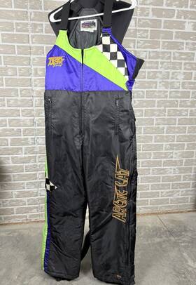4961-054 Arctic Cat Vintage 90 S Arcticwear Snowmobile Bibs Men Large