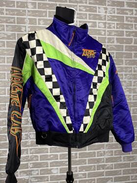 4961-062 Arctic Cat Vintage Women S 90s Team Racing Snowmobile 3-in-1 Coat Jacket Medium