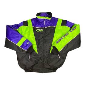 4961-168 Arctic Cat Vintage 1990s Snowmobile Jacket Mens Xxl Insulated And Liner Usa