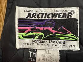 4991-276 Arctic Cat Mens Arcticwear Black Snowmobile Bibs Xl Gore-tex Thinsulate Usa