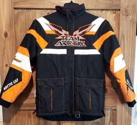5220-544 Arctic Cat Sno Pro Youth Orange C12 Kids Clothing Winter Snowmobile Jacket 2011