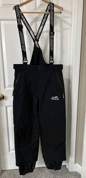5220-754 Arctic Cat Snowmobile Suspender Bibs Boss Double Dry Mens Large