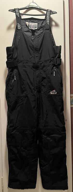 5220-796 Arctic Cat Mens Backcountry Double Dry Bib - Black Xl