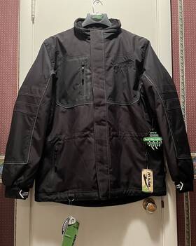 5270-144 Arctic Cat Brand New Men S Team Stealth Coat - Large 5270-144 Arctic Cat Brand New Men S Team Stealth Coat - Large