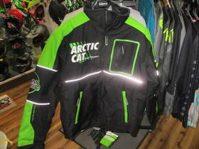 5270-582 Arctic Cat New Oem Team Mens Thinsulate Snowmobile Jacket / Coat Green Med
