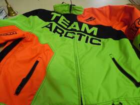 5271-534 Arctic Cat Mens Snowmobile Jacket Coat Team Orange Xl