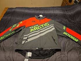5281-208 Arctic Cat Full Collar On Track Race Team Mens 2xl Jacket Shell