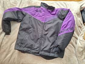 Arctic Cat 5290-506 Jacket Youth C16 Advantage Purple Kids Girls Snowmobile Coat
