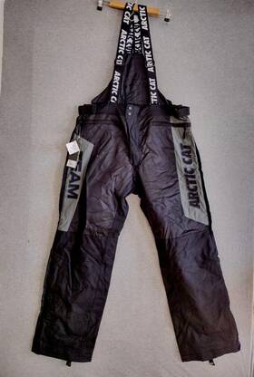 5291-085 Arctic Cat Artic Arcticwear Insulated Bibs Snow Pants Black Size Lt