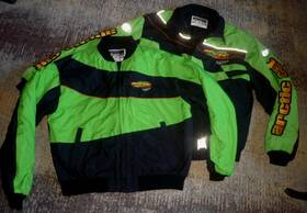 71136 Arctic Cat Vintage 3 In 1 Inch Boss Snowmobile Snow Machine Jacket Mens Xl
