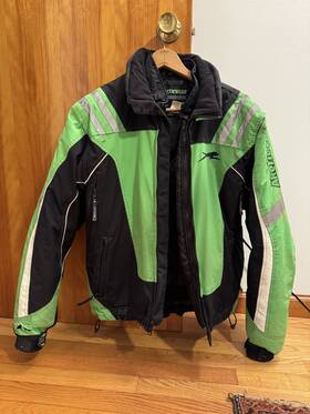 5200-432 Arctic Cat Arcticwear Winter Jacket Coat Men S Med Removable Liner 2 Coats In 1