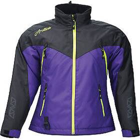 3121-0837 Arctiva Pivot 7 Womens Jackets Xl Black/purple