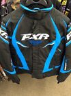15200.40108 Black Dlr Nwt 8 Sample Model Team Demo Womans Fxr Size Blue Jacket