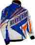 C70-9066 Castle X Launch Se G2 Mens Snowmobile Jacket-blue Orange-large