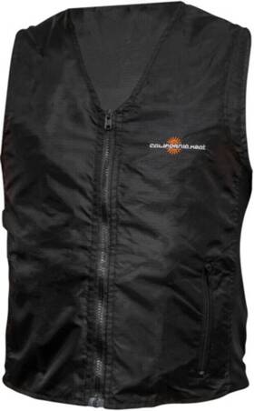 472-5008xs California Heat Cali Nia 7v Vest 2xs/xs Includes Battery And Charger